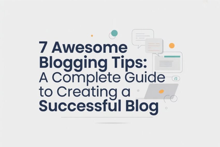 “7 Awesome Blogging Tips: A Complete Guide to Creating a Successful Blog”