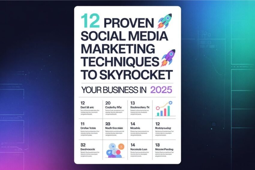 “12 Proven Social Media Marketing Techniques to Skyrocket Your Business in 2025”